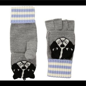 kate spade merino wool Frenchie mitten